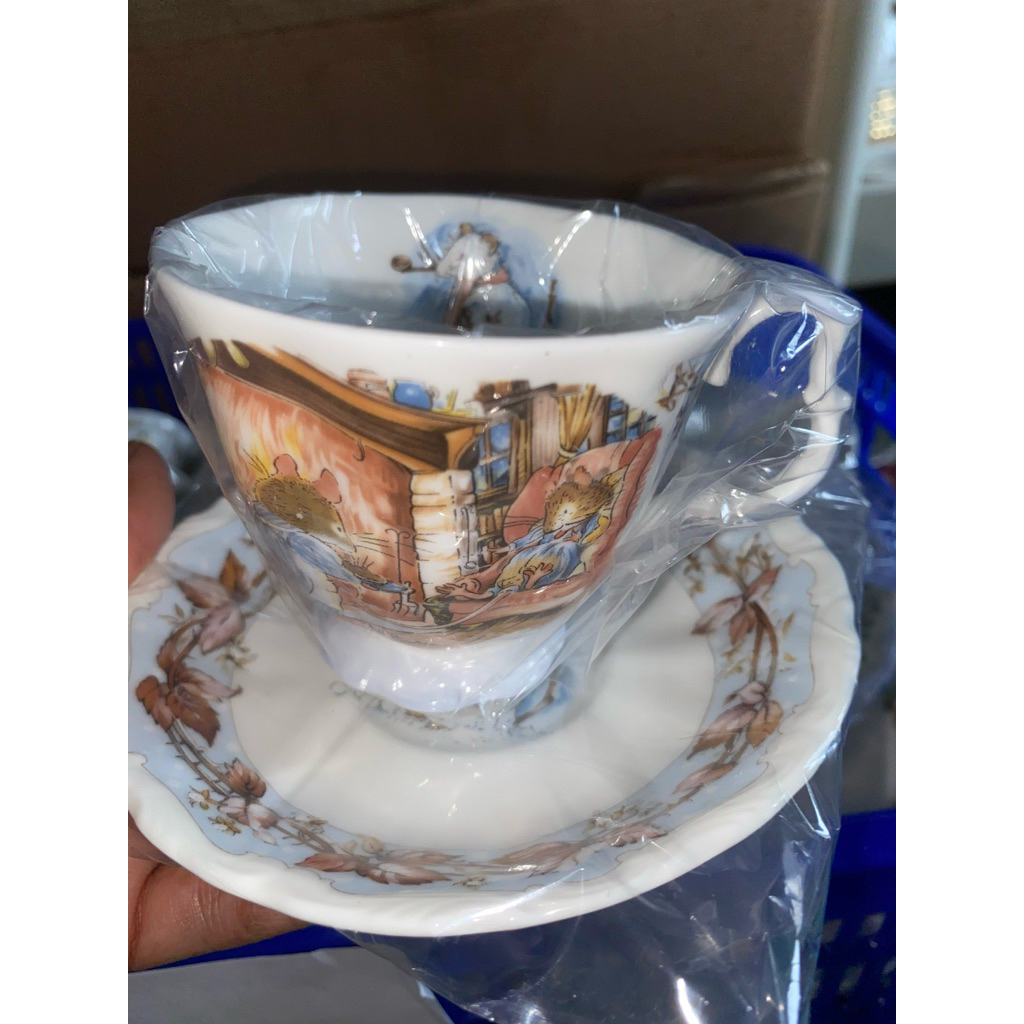 Royal Doulton Royal Arlbet Brambly Hedge Teacup and Saucer
