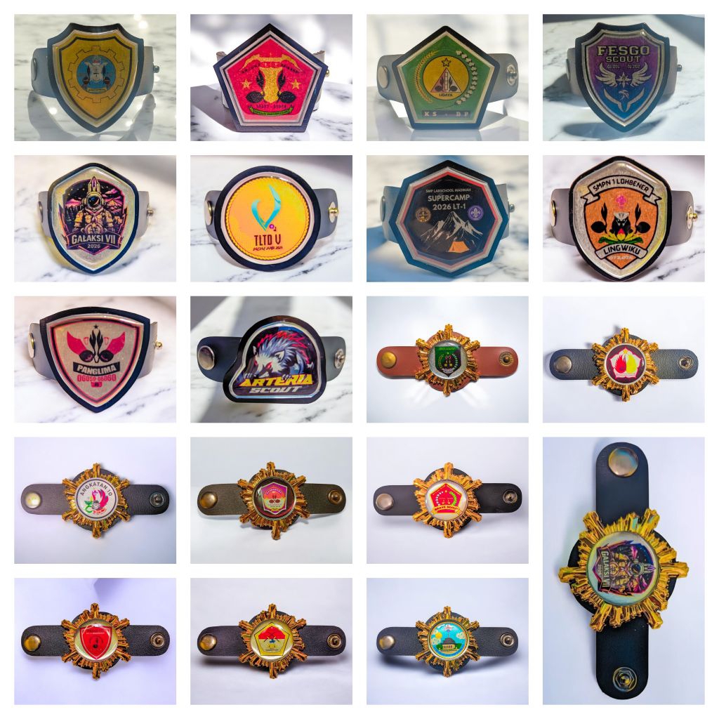 Ring Kacu Pramuka Custom / Ring Kacu Matahari Custom / Tiska Pramuka Custom