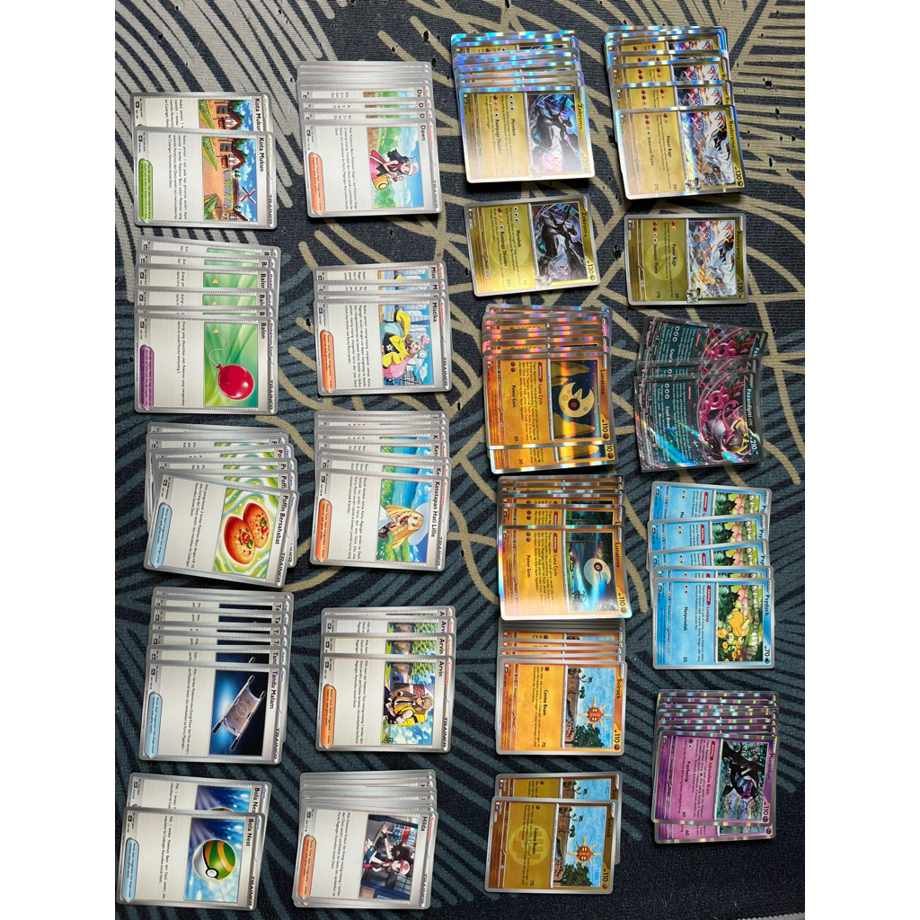 kartu pokemon psyduck dan kawan”