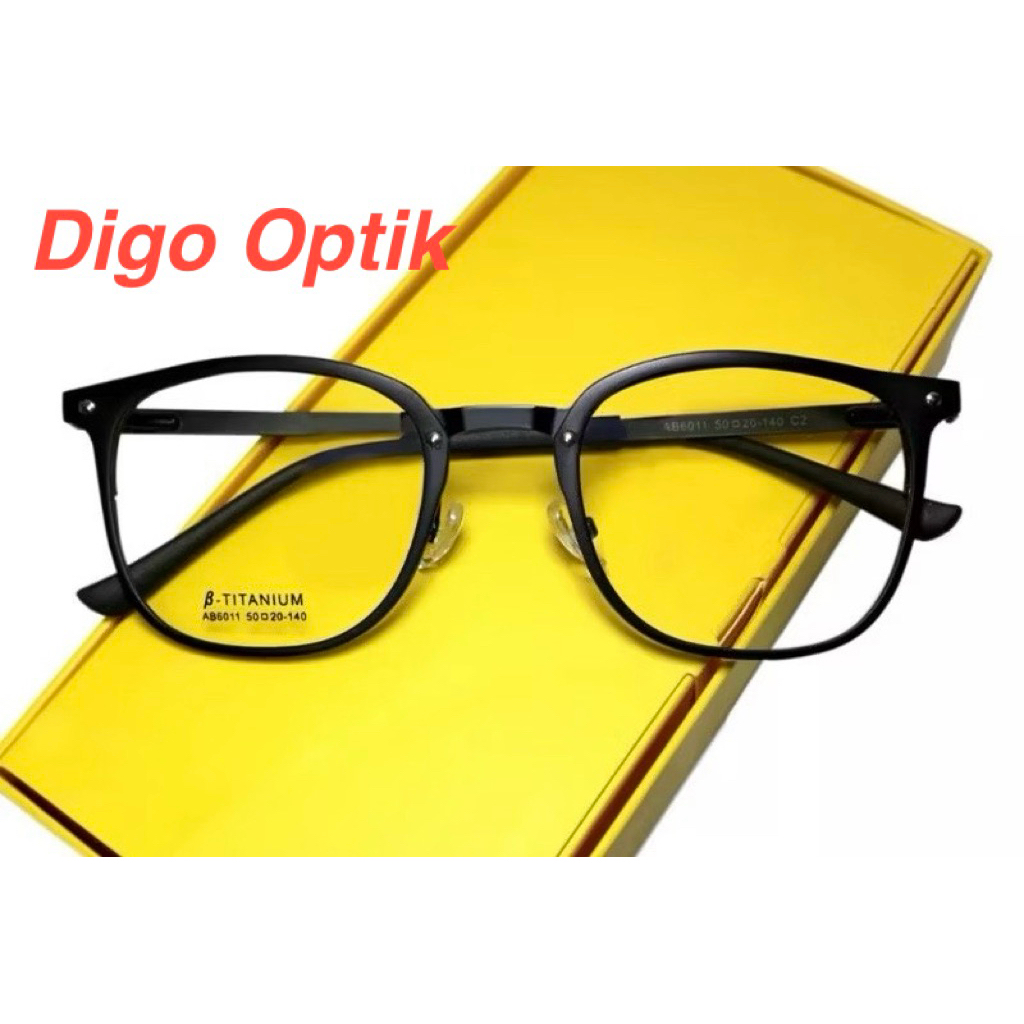 KACAMATA UNISEX PRIA / WANITA CK 6011 PAKET LENSA MINUS / PLUS , CYLNDR . TERMURAH