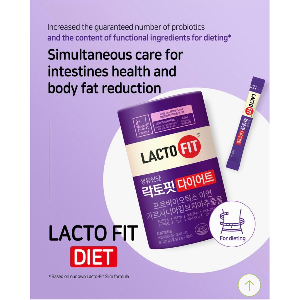 Lactofit Diet probiotik 1 Tubeisi 60sti k diet kurus penurun berat badan langsing menurukan peluntur