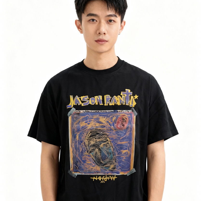 Kaos Jason Ranti x Alipjon Tshirt 100% Cotton ||| Size S M L XL XXL 3XL 4XL ||| Katun Kombed 30s |||