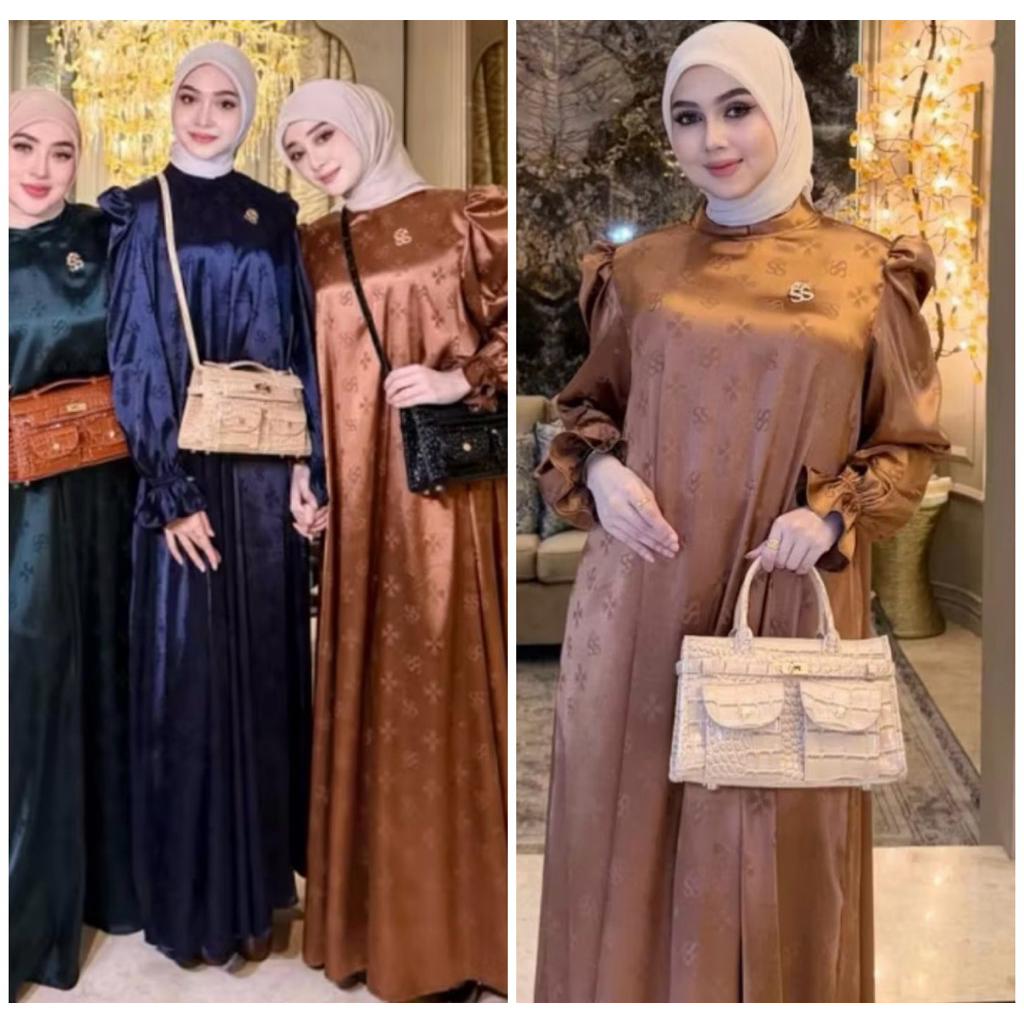 READY SHELLASAUKIA ORi SALE AKHIR TAHUN Dress Outer BARU  hijab Gamis ORIGINAL SET HIJAB terbaru  Se
