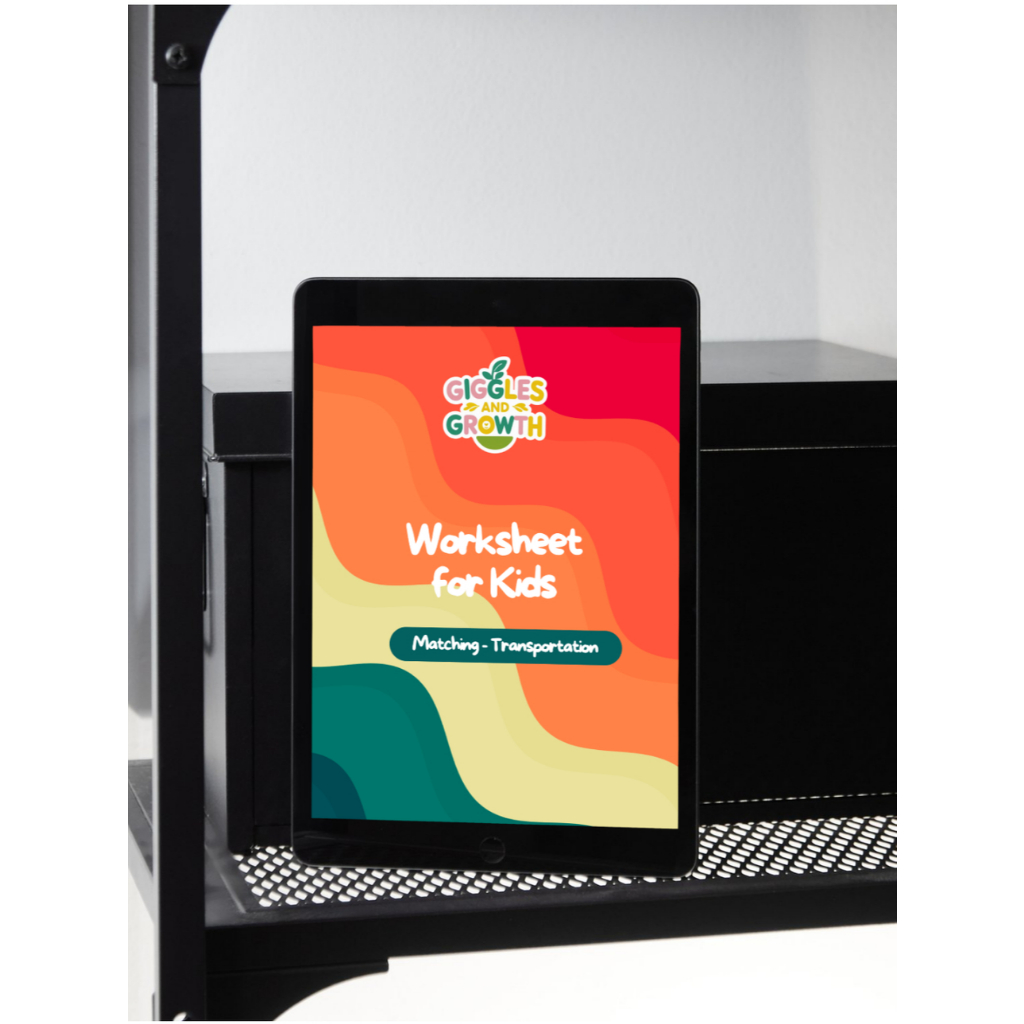 [PDF] Worksheet for Kids/Lembar belajar bermain anak - Matching Tema Transportasi/Transportation