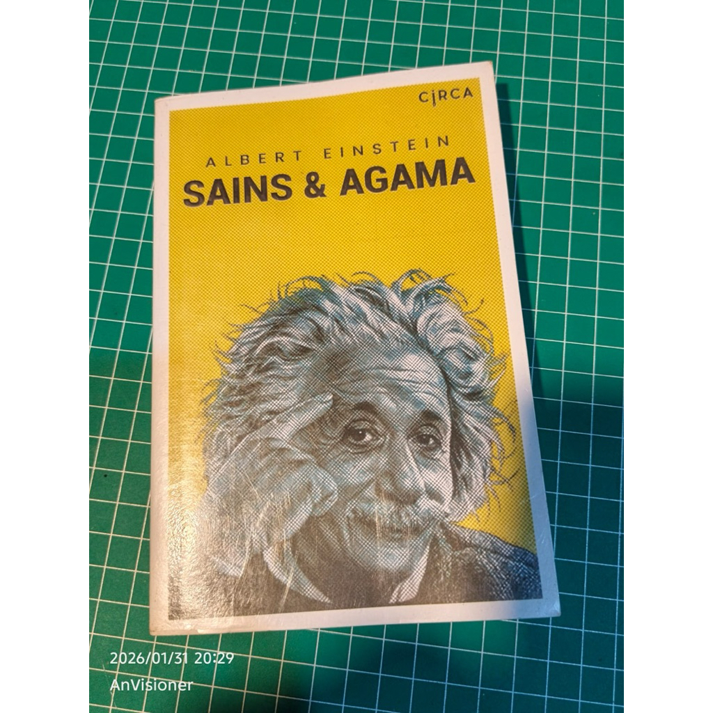 buku murah - preloved - Sains dan Agama - Albert Einstein