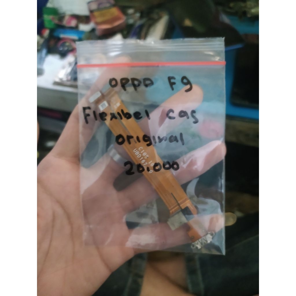 Flexible Cas Oppo F9 Original Cabutan Second