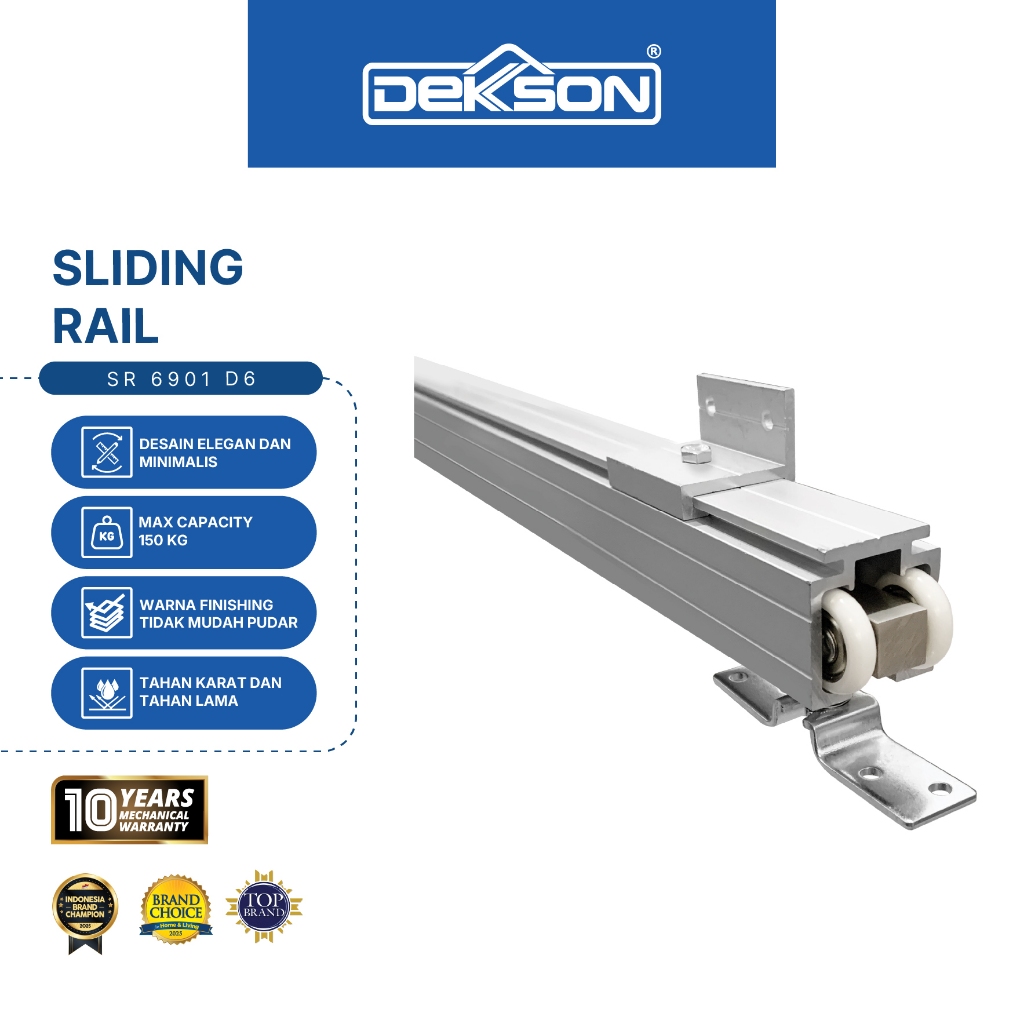 DEKKSON Sliding Rail Pintu Geser SR 6901 D6 3M
