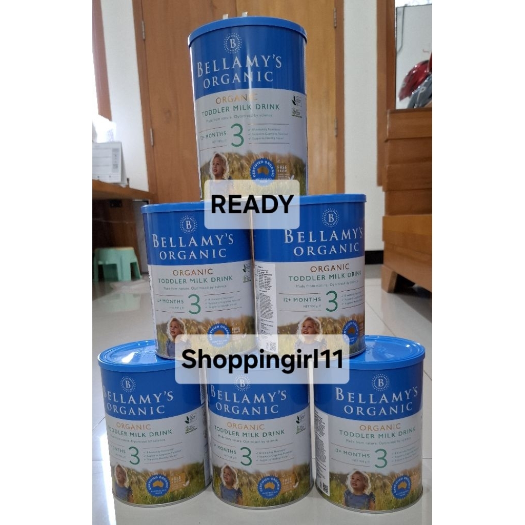 STEP 3 SUSU BELLAMY'S ORGANIC 900GR ORIGINAL