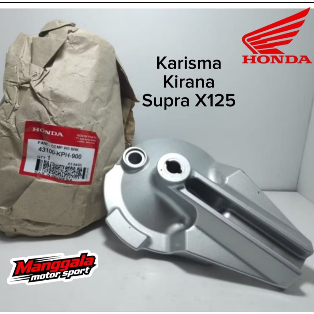 Panel Tutup Tromol Belakang Asli AHM Karisma 43100-KPH-900