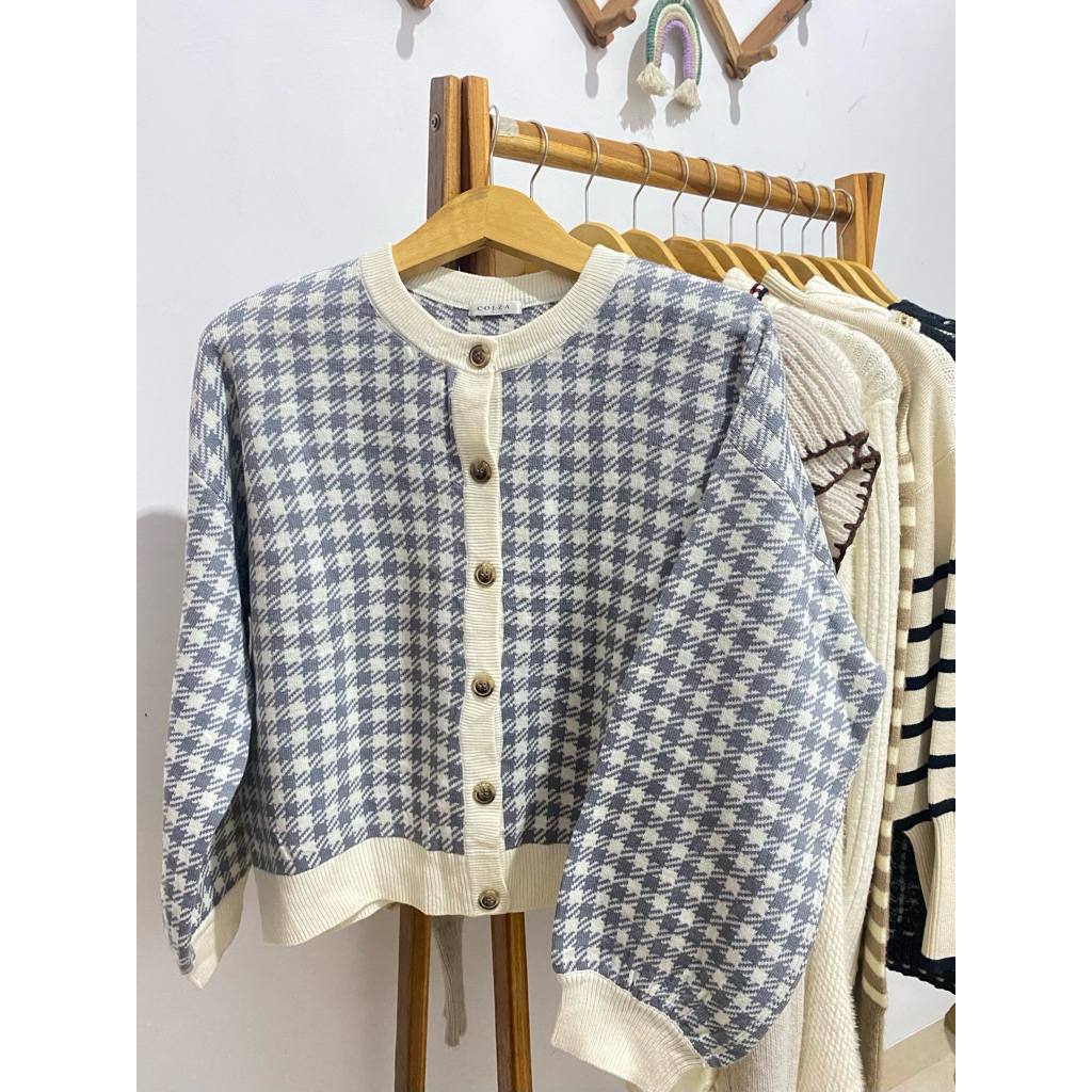 Cardigan baby blue COLZA
