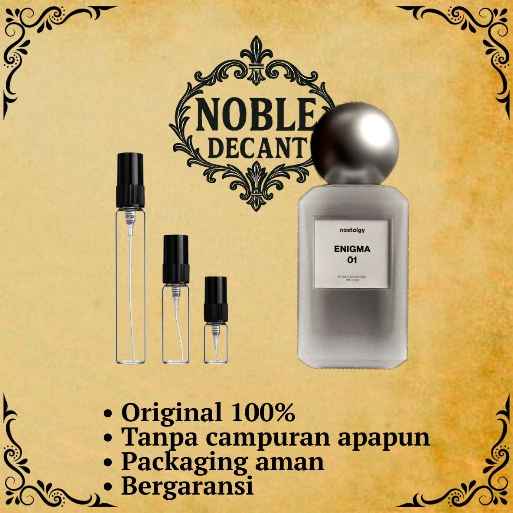 Nostalgy Enigma01 Decant Parfum / Tester Original / Share in Jar