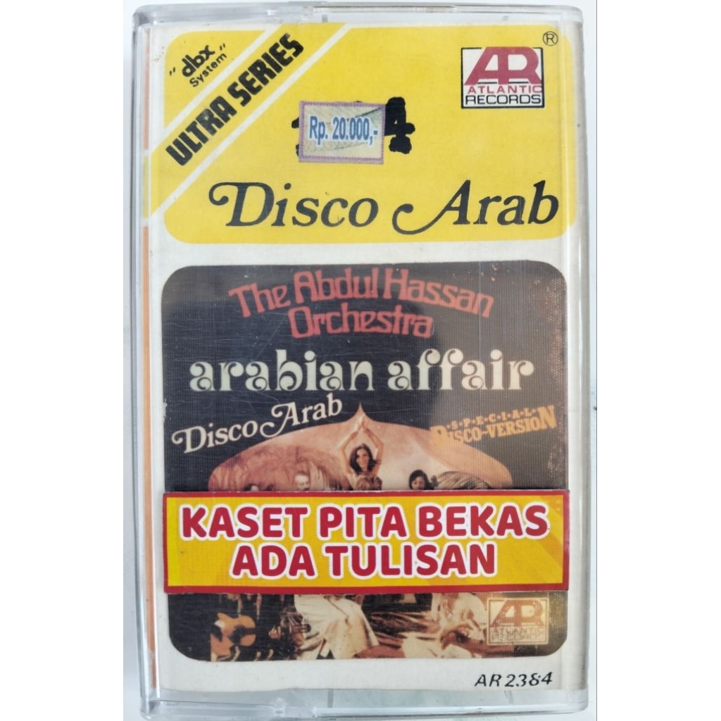 kaset pita bekas disco arab ultra series
