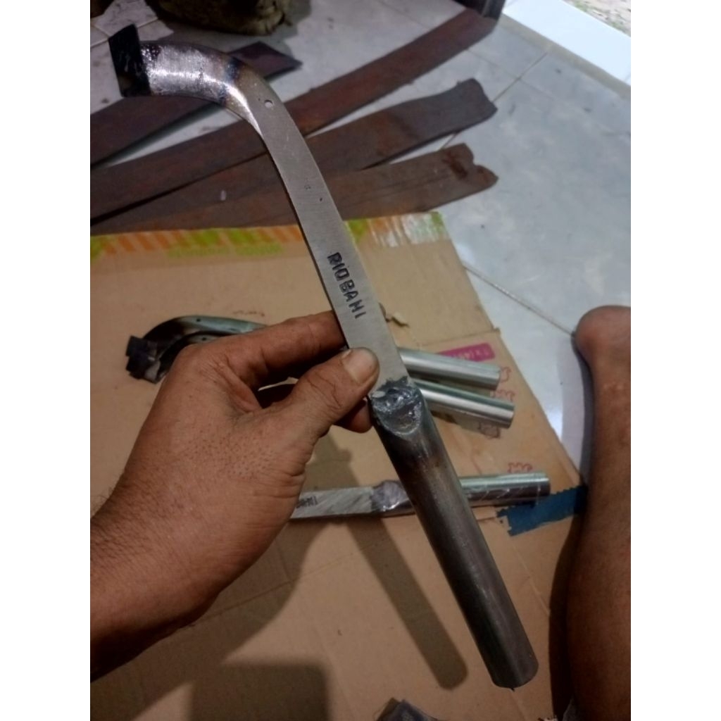 pisau sadap karet bar shtil