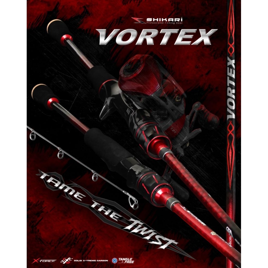 JORAN SHIKARI VORTEX 198CM, JORAN CARBON SOLID (PADAT), JORAN CASTING GABUS TOMAN