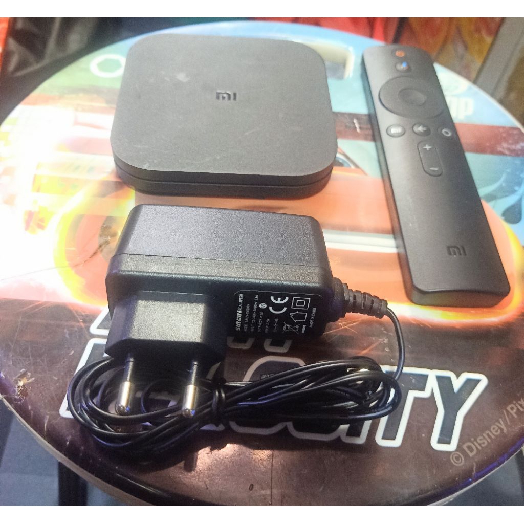 STB Xiomi Mi-Box 4/s.Second Mulus Normal siap pake Full Aplikasi Permanen Bawaan Pabrik ( Fullset )