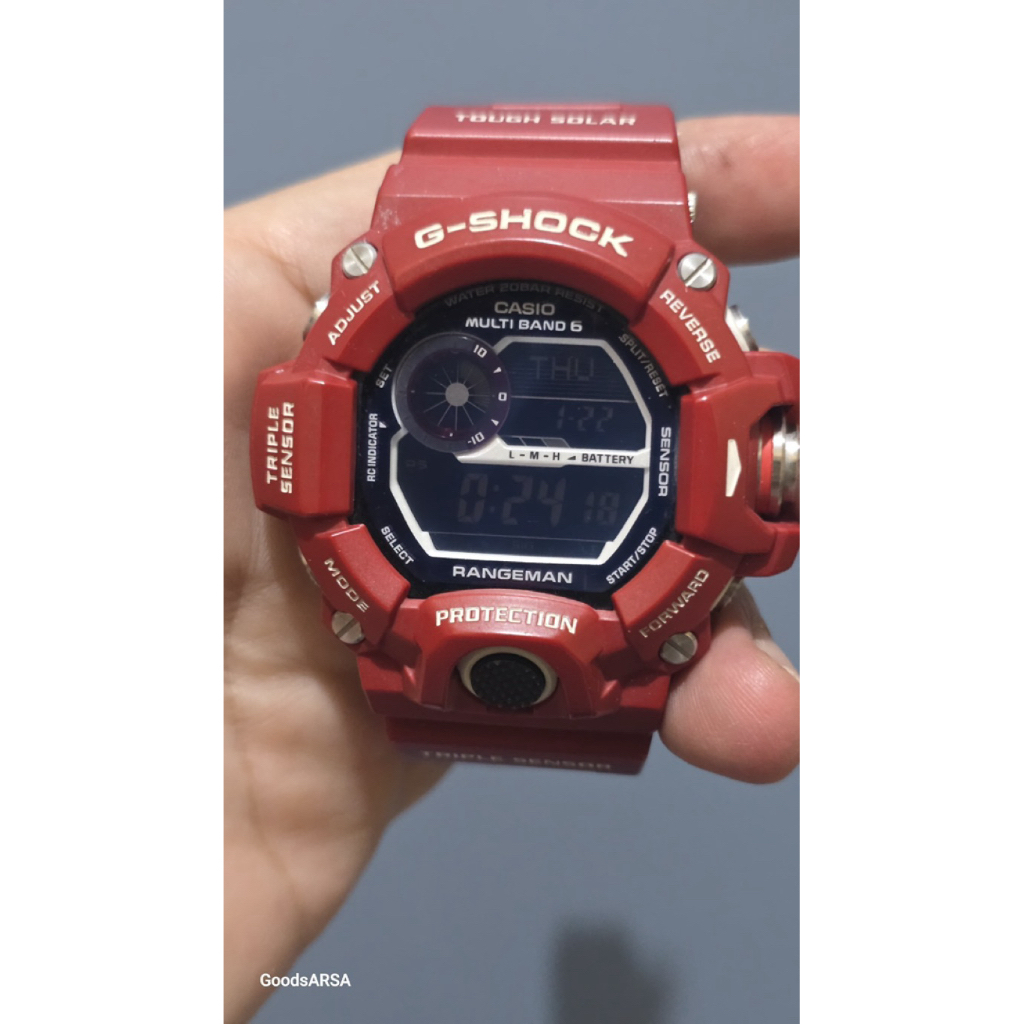 Jam Tangan Casio G-SHOCK Rangeman GW 9400 RD (Red Devil)-4