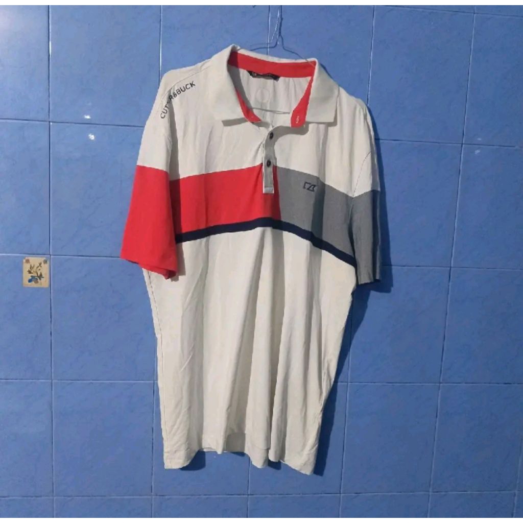 polo golf cutter and buck tricolor