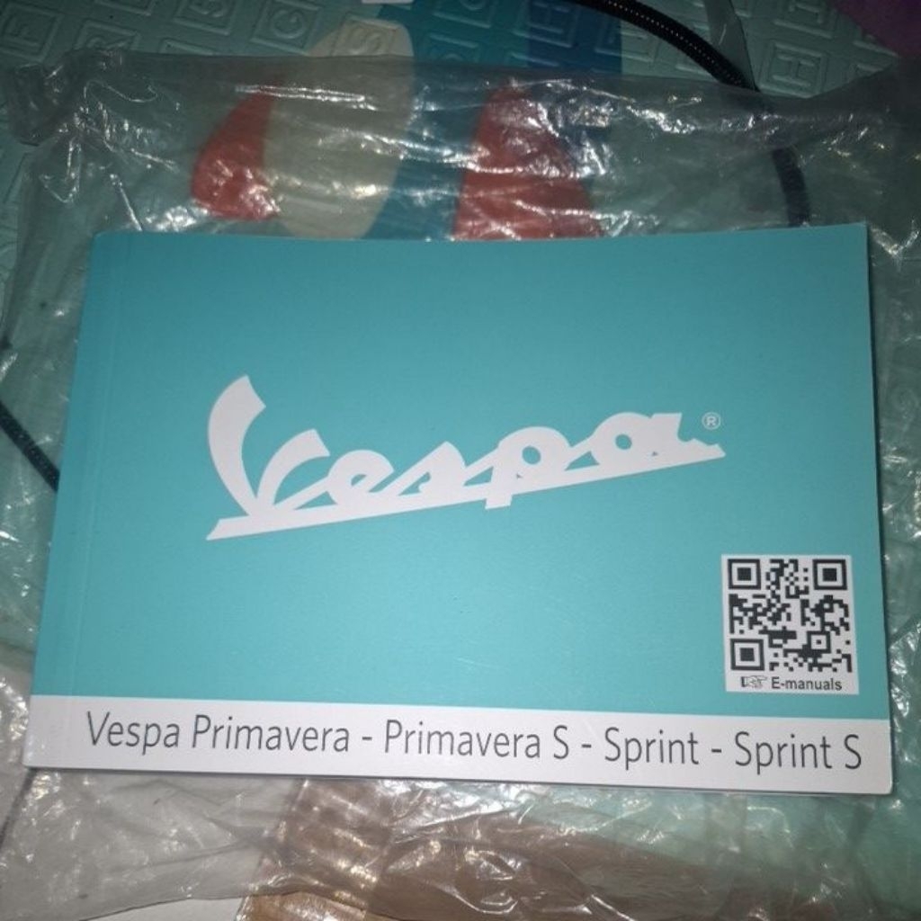 buku pedoman vespa sprint 150 new