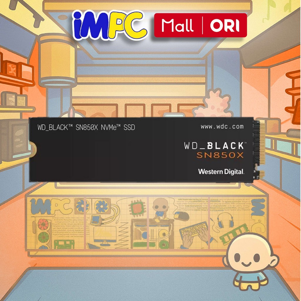 SSD WD Black SN850X 2TB - SSD M.2 NVMe PCIe