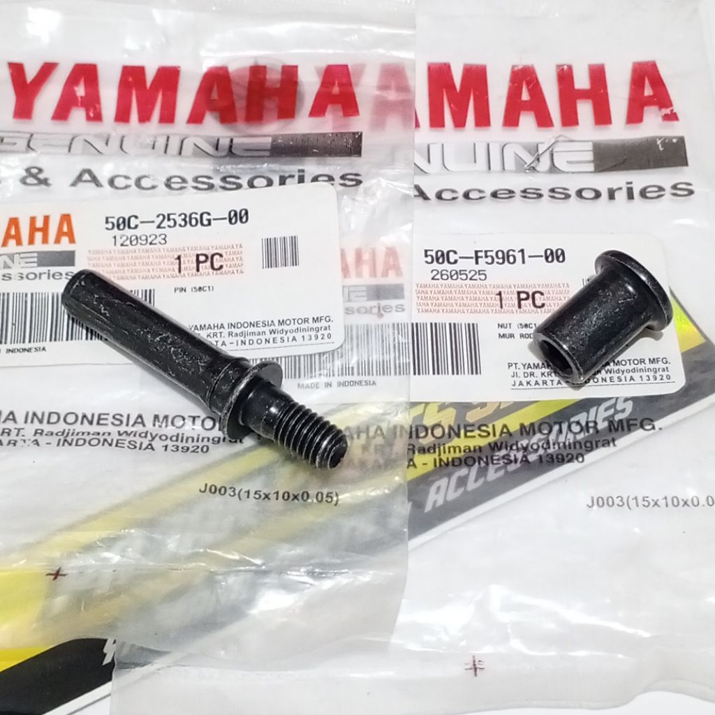 NUT MUR PEN KALIPER KAMPAS REM BELAKANG MX KING VIXION NVL NVA R15 XABRE ASLI ORI YAMAHA 50C-F5961-0