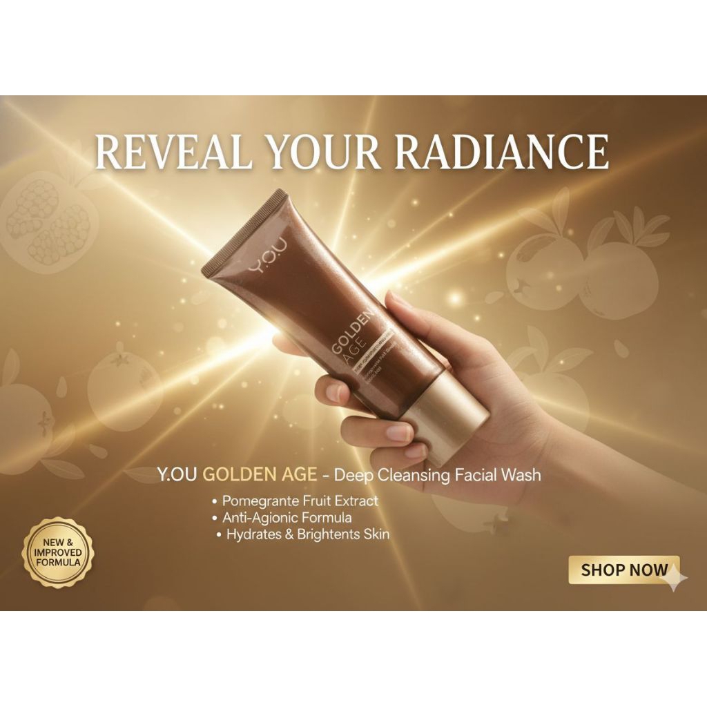 YOU Golden Age sabun muka 100gr