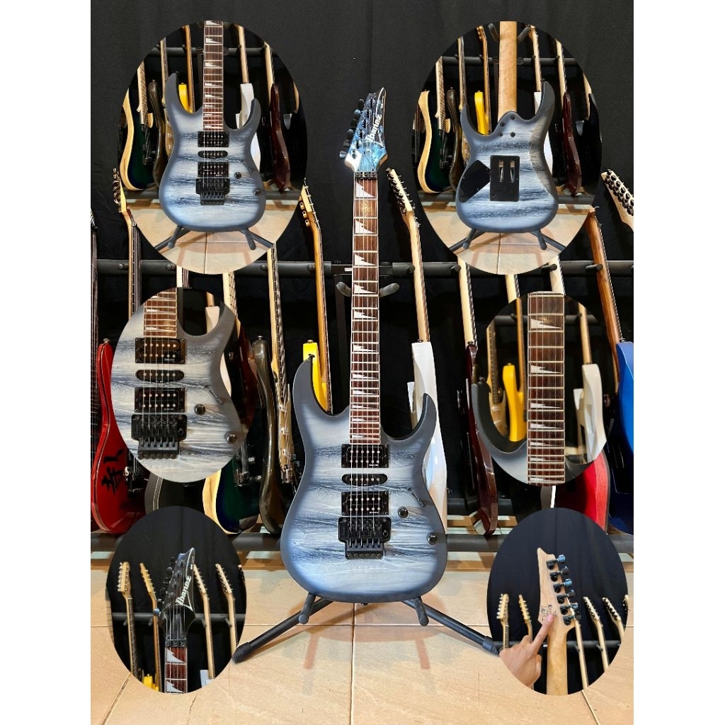 IBANEZ RG470DX Black Planet Matte