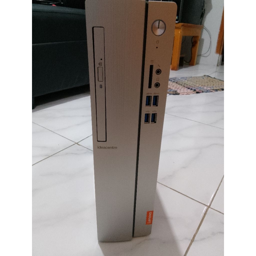 PC build up SFF Lenovo Intel i3 7100 ex kantor mulus normal.