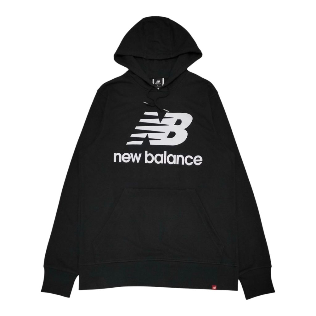 Hoodie NEW BALANCE Logo 2 Hitam / Second Original