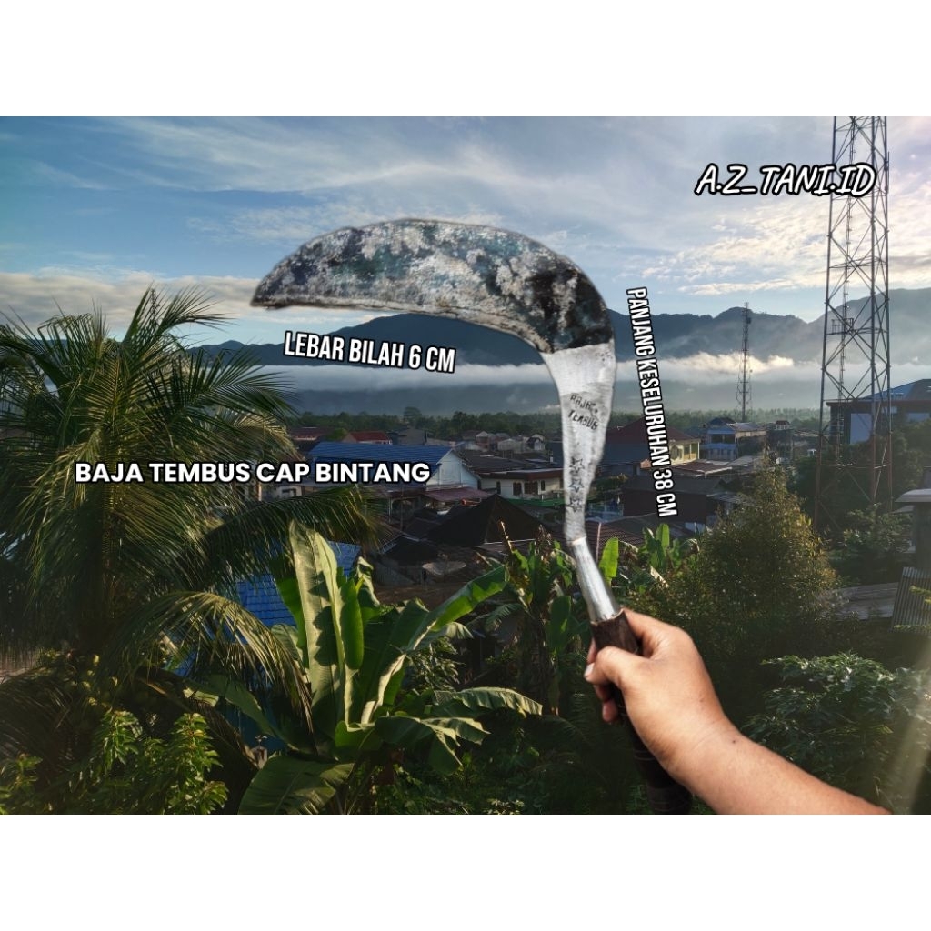 WOJO ISEN SABIT ARIT RUMPUT SUPER  BAJA TEMBUS