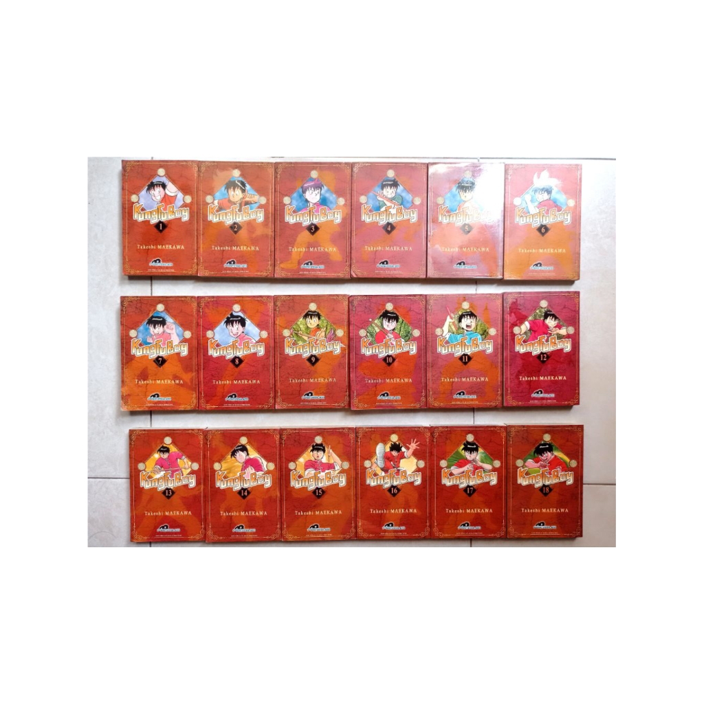 Komik Kungfu Boy Premium SET 1-18