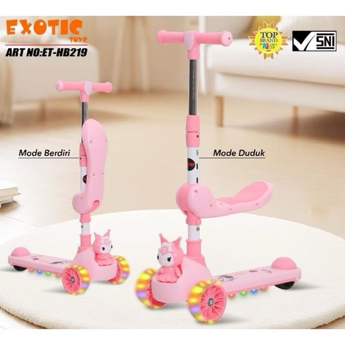 scooter terbaru exotic ada dudukan SCOOTER EXOTIC HB219 terbaru