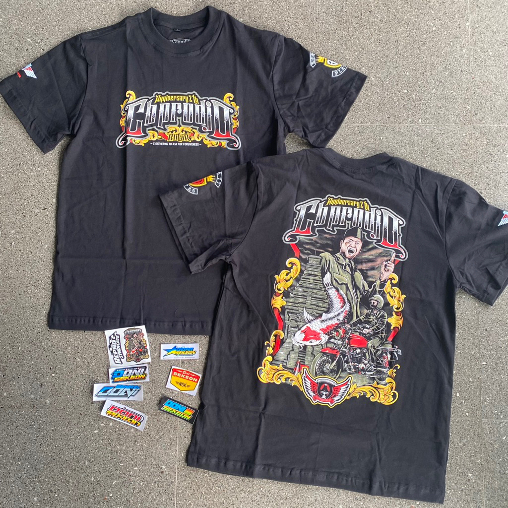 kaos CB PRODJO Blitar anniversary 2 cb projo