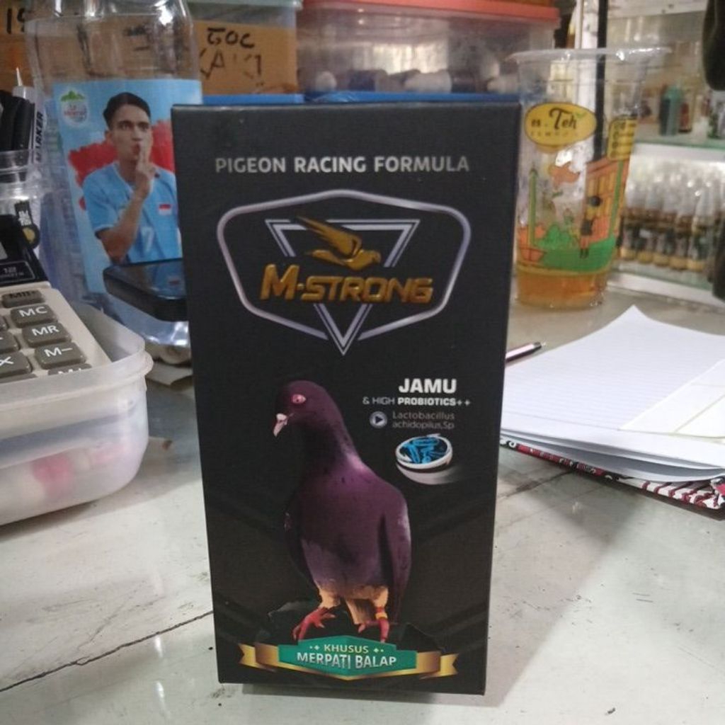 M STRONG JAMU MERPATI BALAP