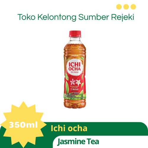 Ichi Ocha Jasmine Tea Botol 350ml