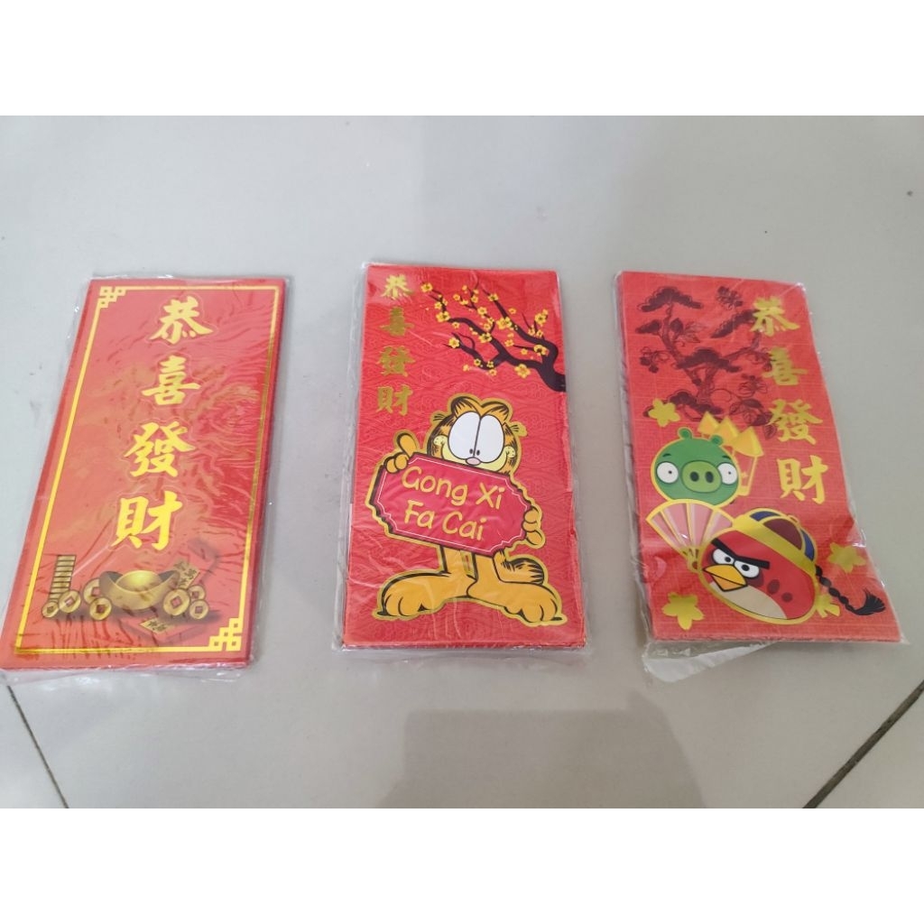 amplop Imlek angpao warnah merah