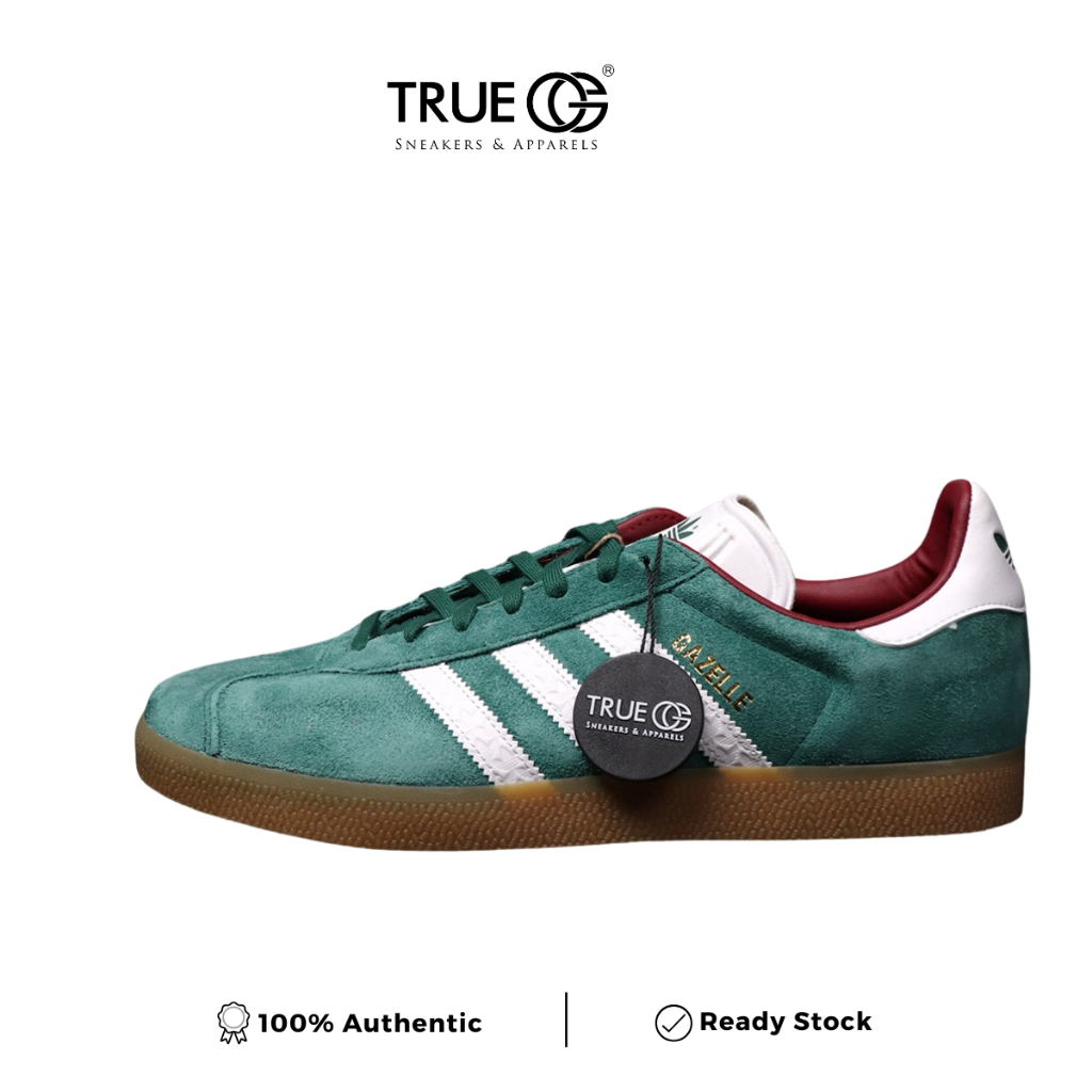 Adidas Gazelle Collegiate Green Burgundy