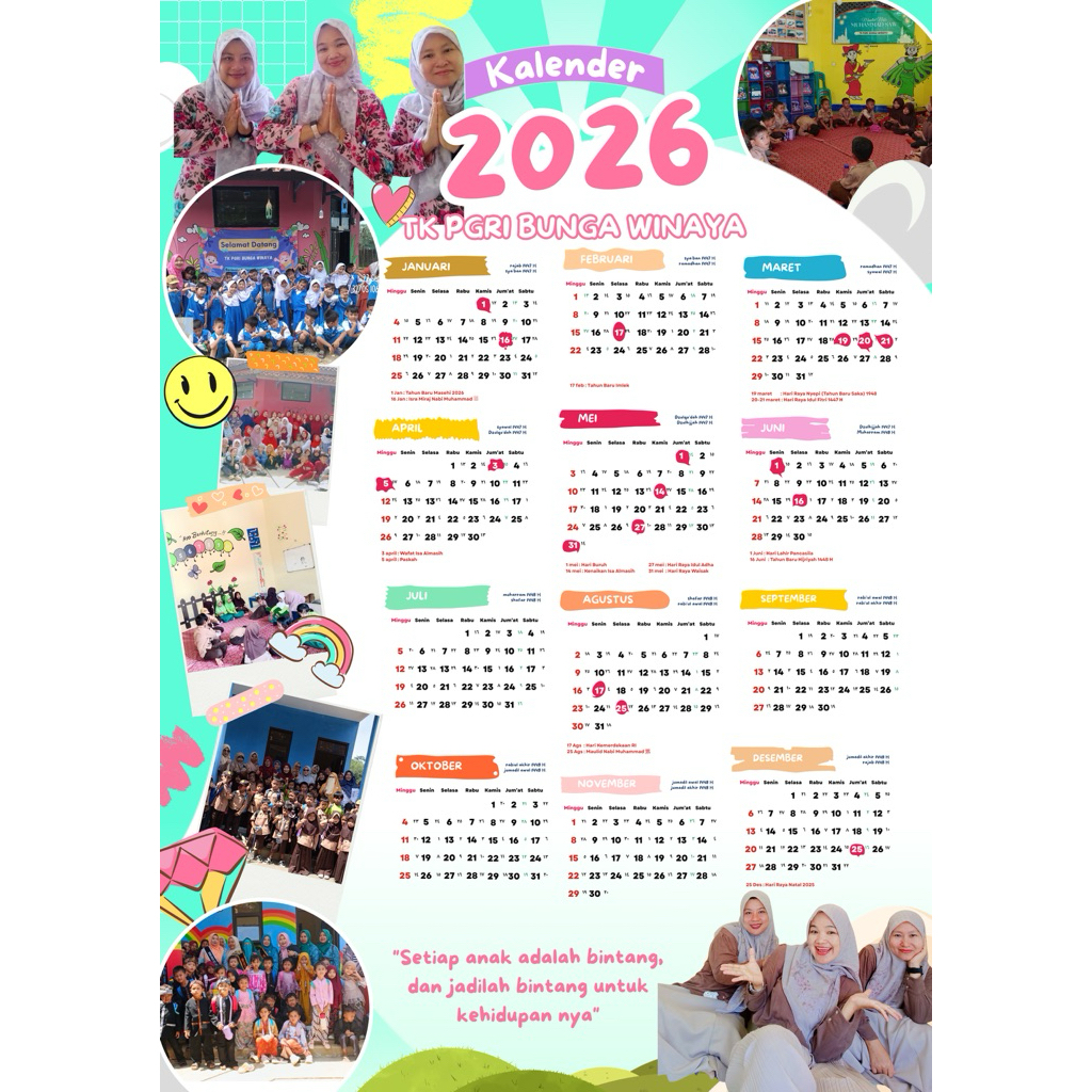 Kalender Custom A3