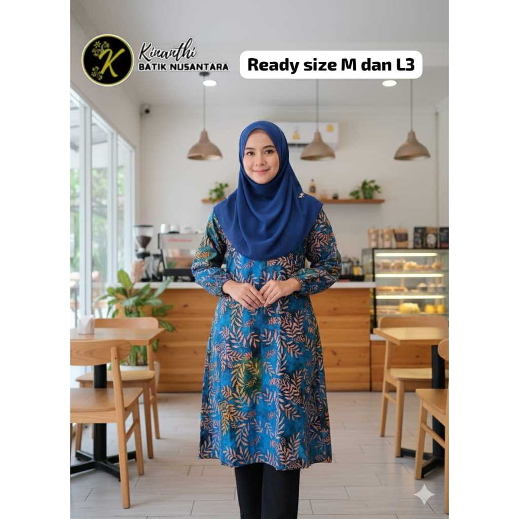 TUNIK KINANTHI MOTIF BATIK NUSANTARA
