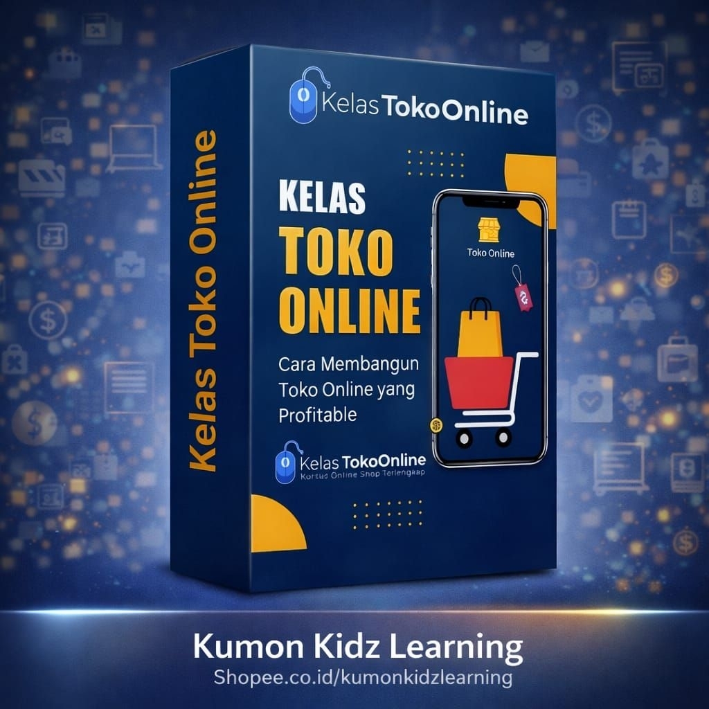 ( New Update ) Kelas Toko Online-Cara Membangun Toko Online yang Lengkap agar Bisnis Naik ke Level L