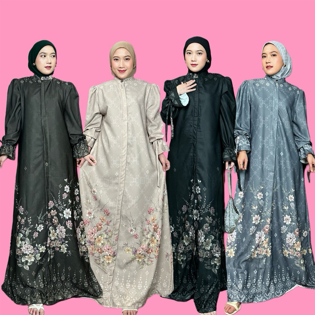 Gamis Dress Dubai Silk