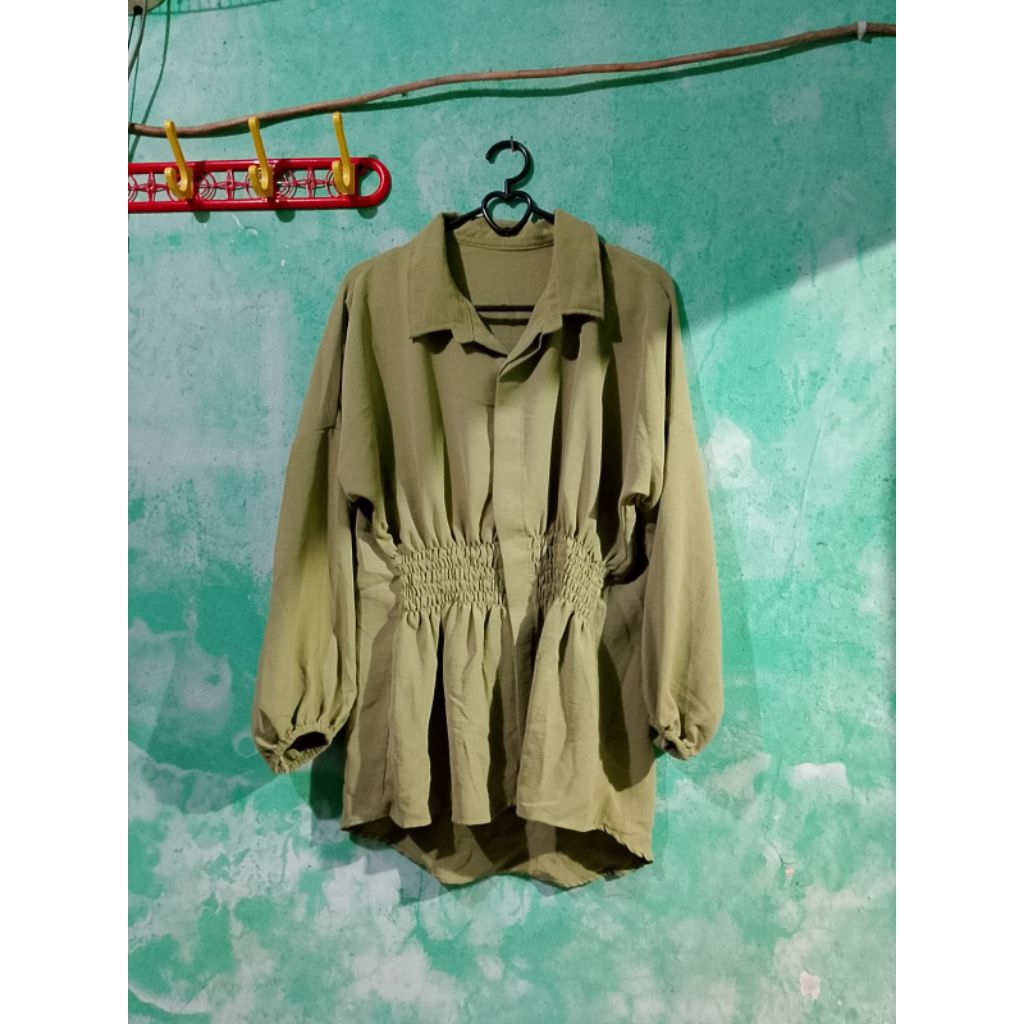 baju pl pinggang karet