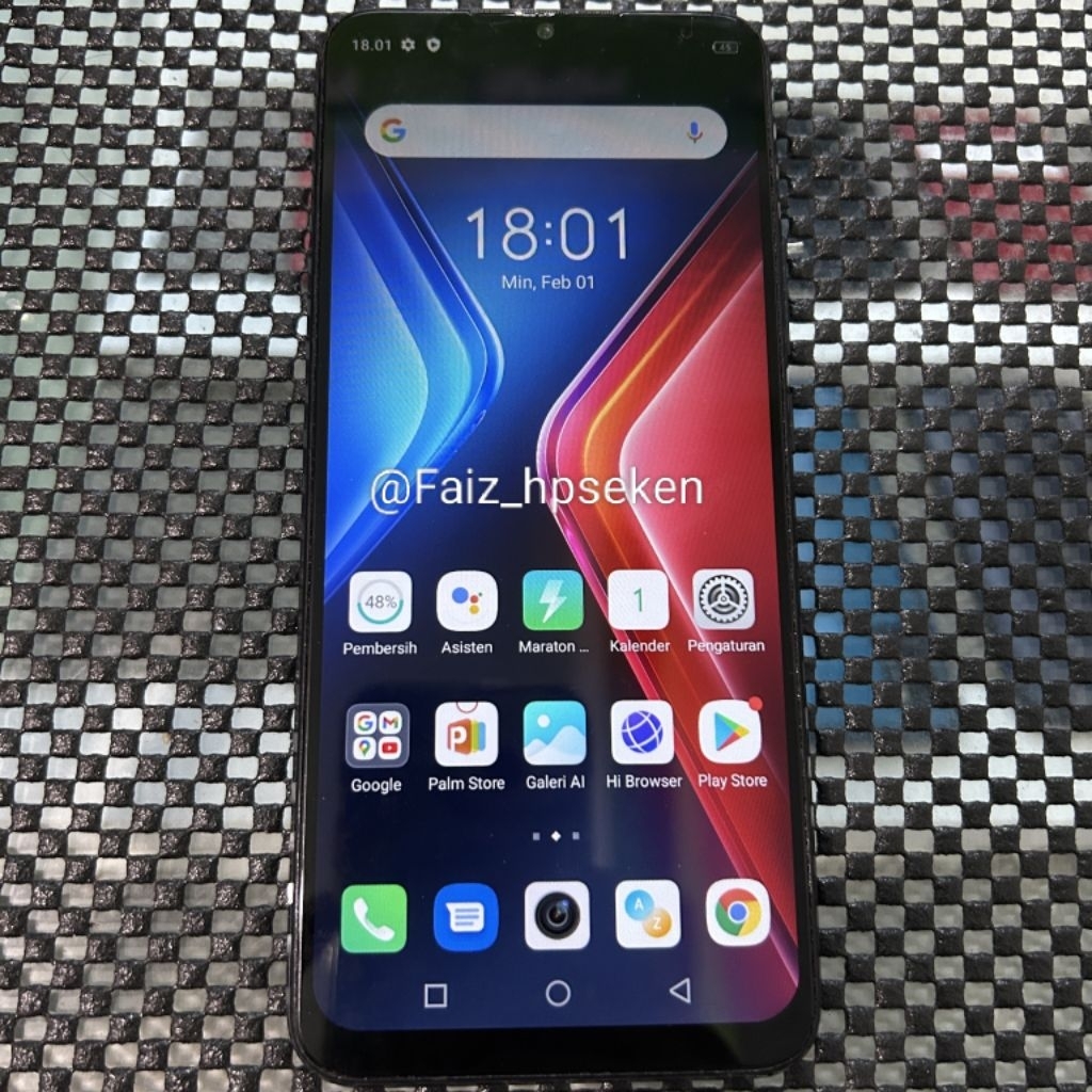 Infinix Hot 11 Play 3/32 Handphone Second Bekas Normal Siap Pakai