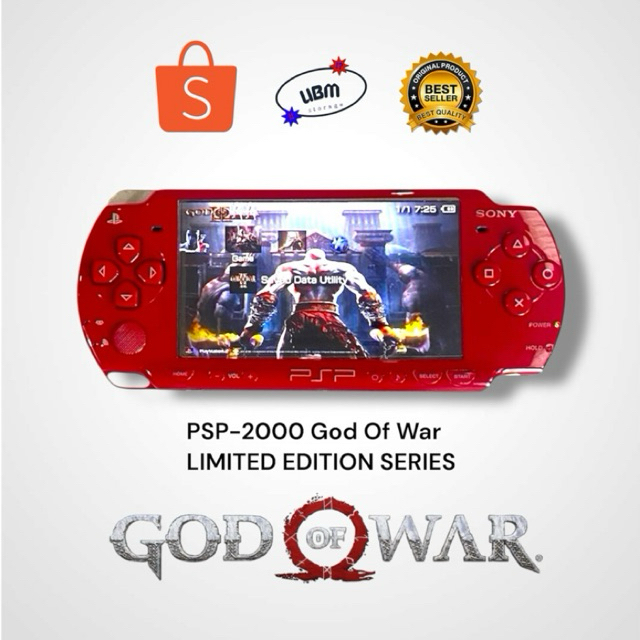 PSP-2000 God Of War Limited Edition Series
