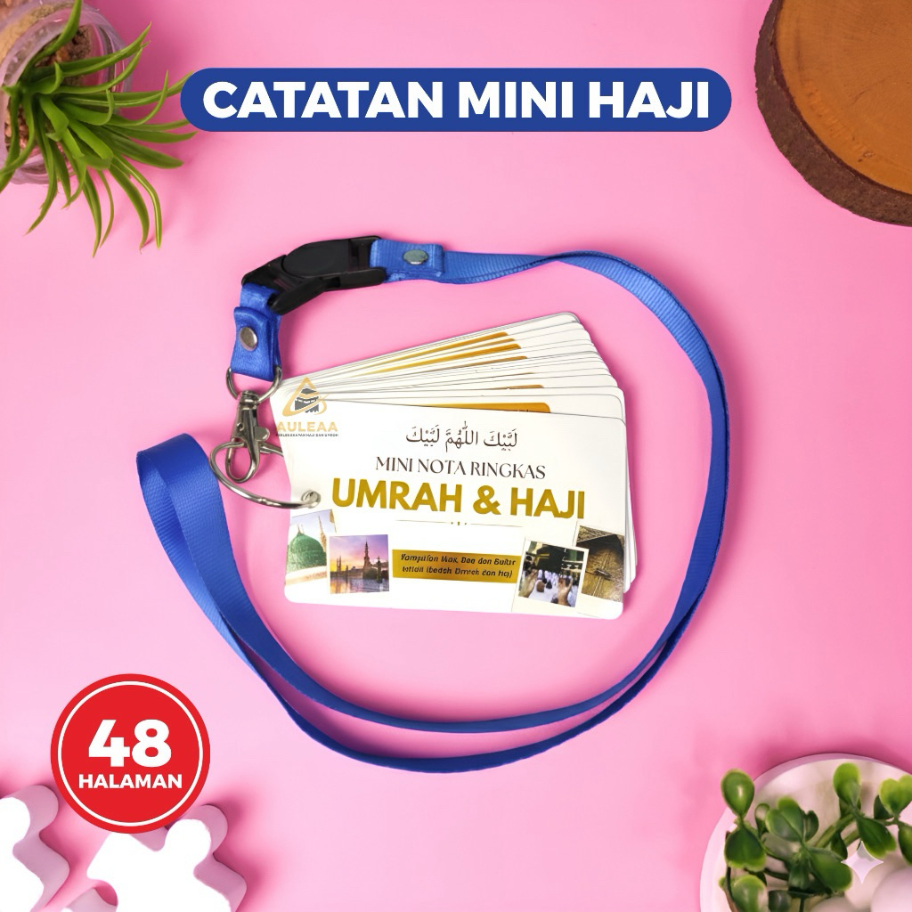 Buku Doa Haji dan Umroh Mini - Praktis, Lengkap, Mudah Dibawa