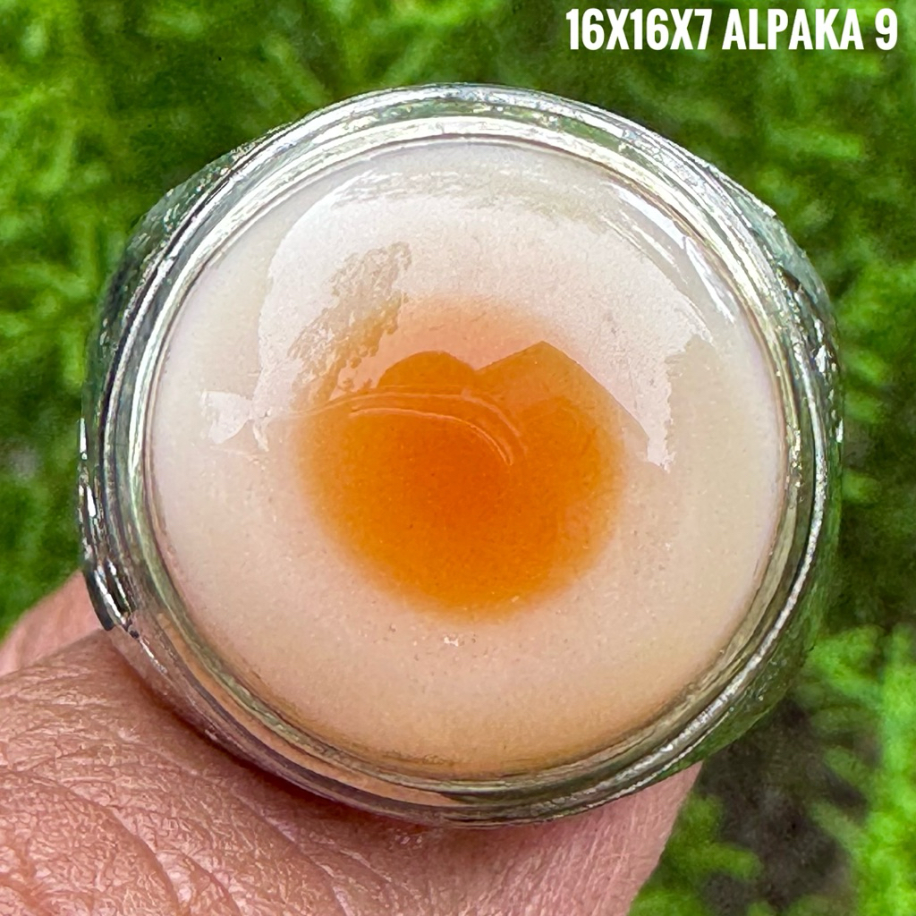 Cincin Batu Akik Natural Sulaiman Mata