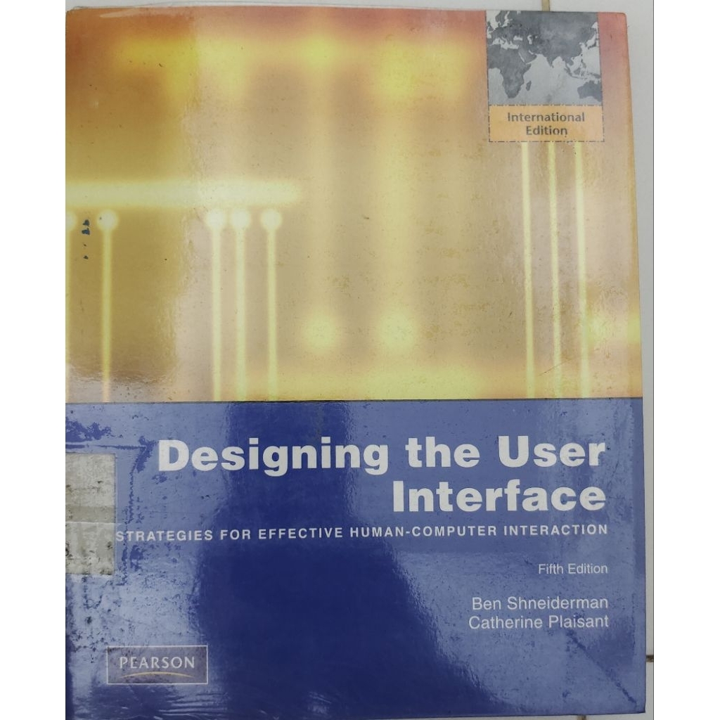 BUKU DESINGNING THE USER INTERFACE FIFTH EDITION BEKAS ORIGINAL