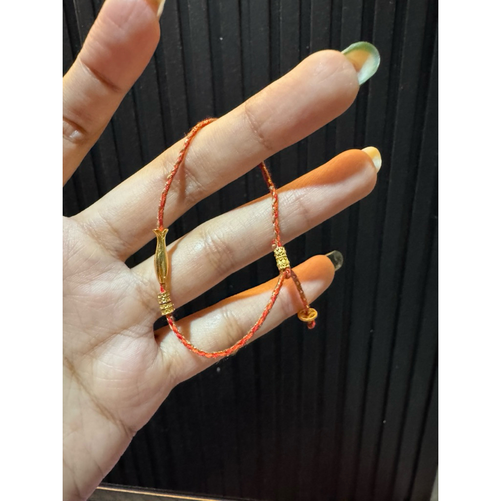 gelang tali merah hoki untuk anak pembelian jastip china