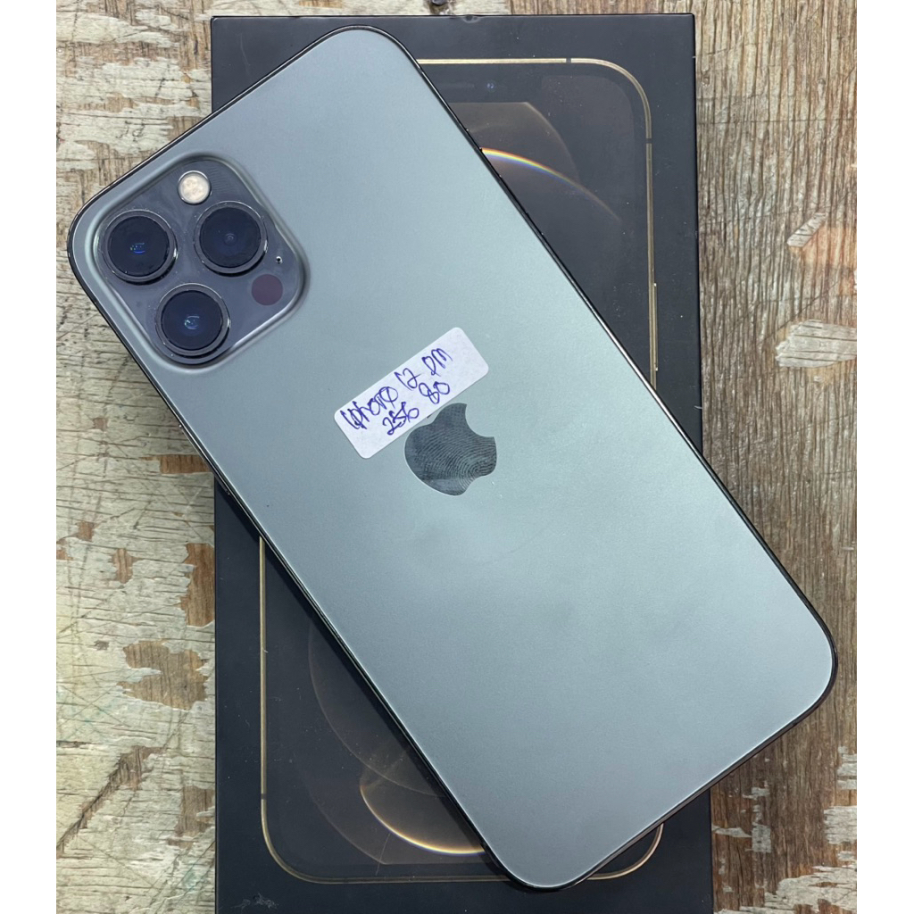 Hp Second iPhone 12 Pro Max 256GB Fullset