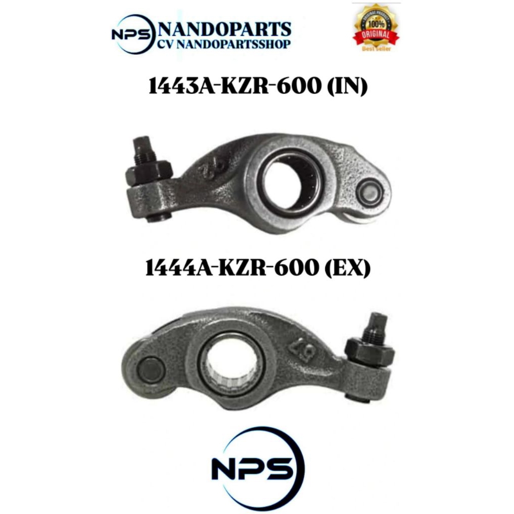 Rocker Arm Platuk Klep In Dan Ex Honda Vario, Pcx 125/150 Original AHM (1443AKZR600-1444AKZR600)