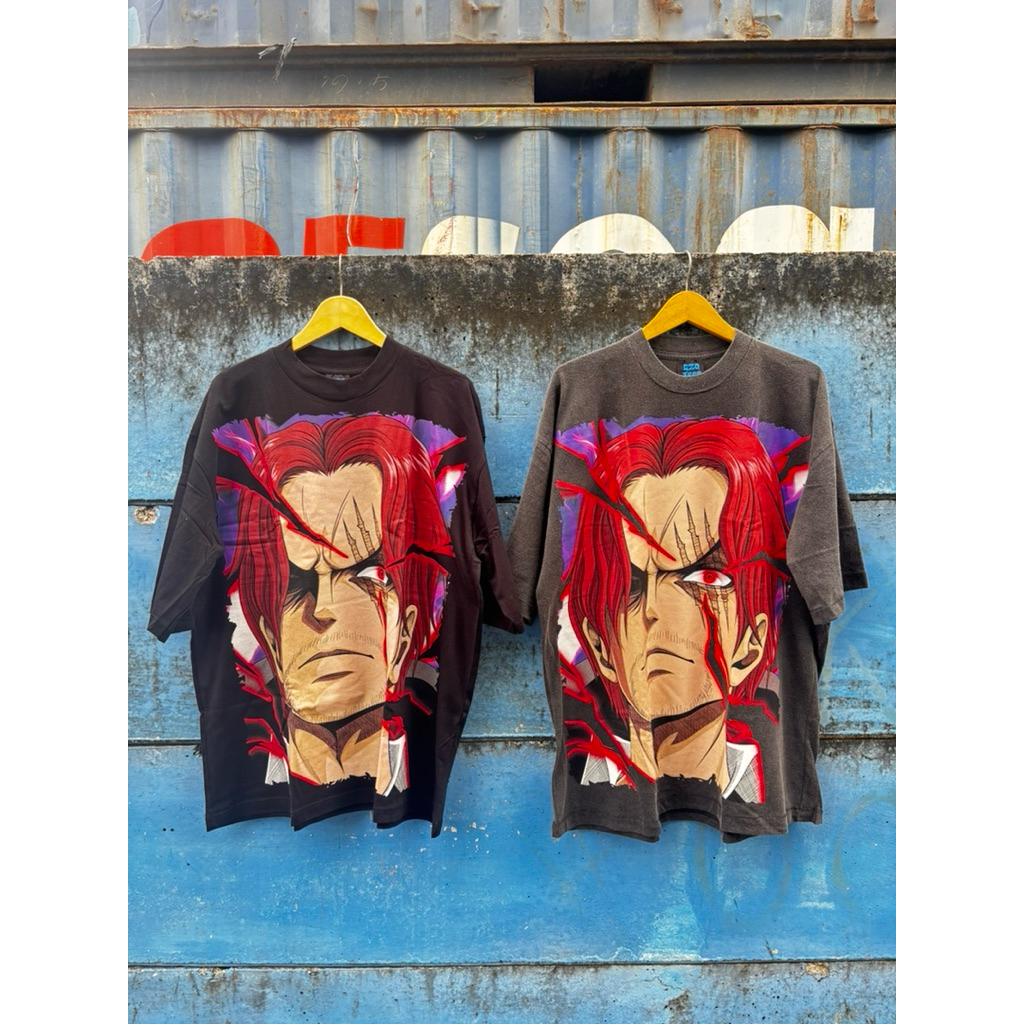 Kaos Tshirt One Piece “ Shanks Vs Eustass KID “
